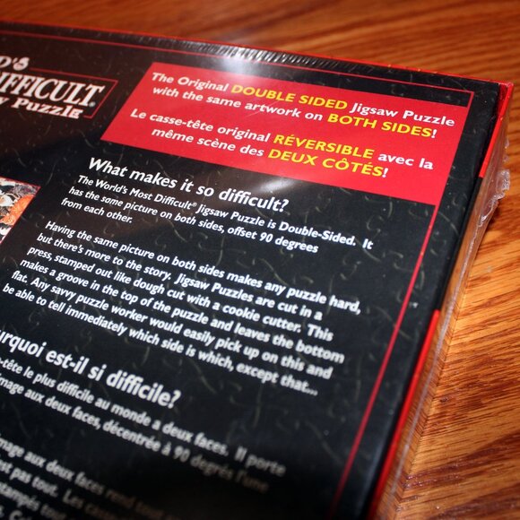 3/$77❤️new sealed World's Most Difficult Jigsaw Puzzle DALMATIANS Double-Sided - Picture 7 of 9